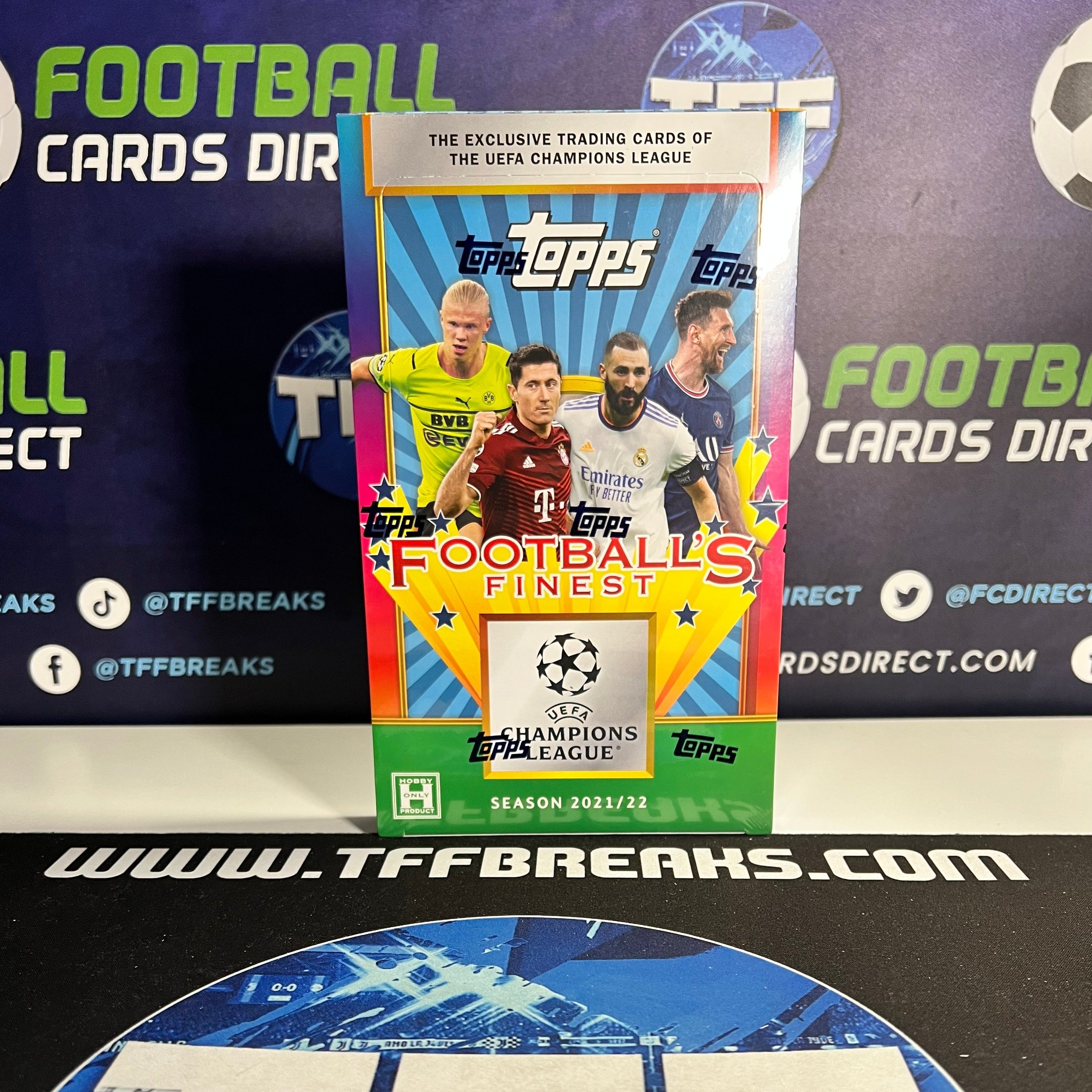 Topps Finest Football Flashback Sealed Hobby Box