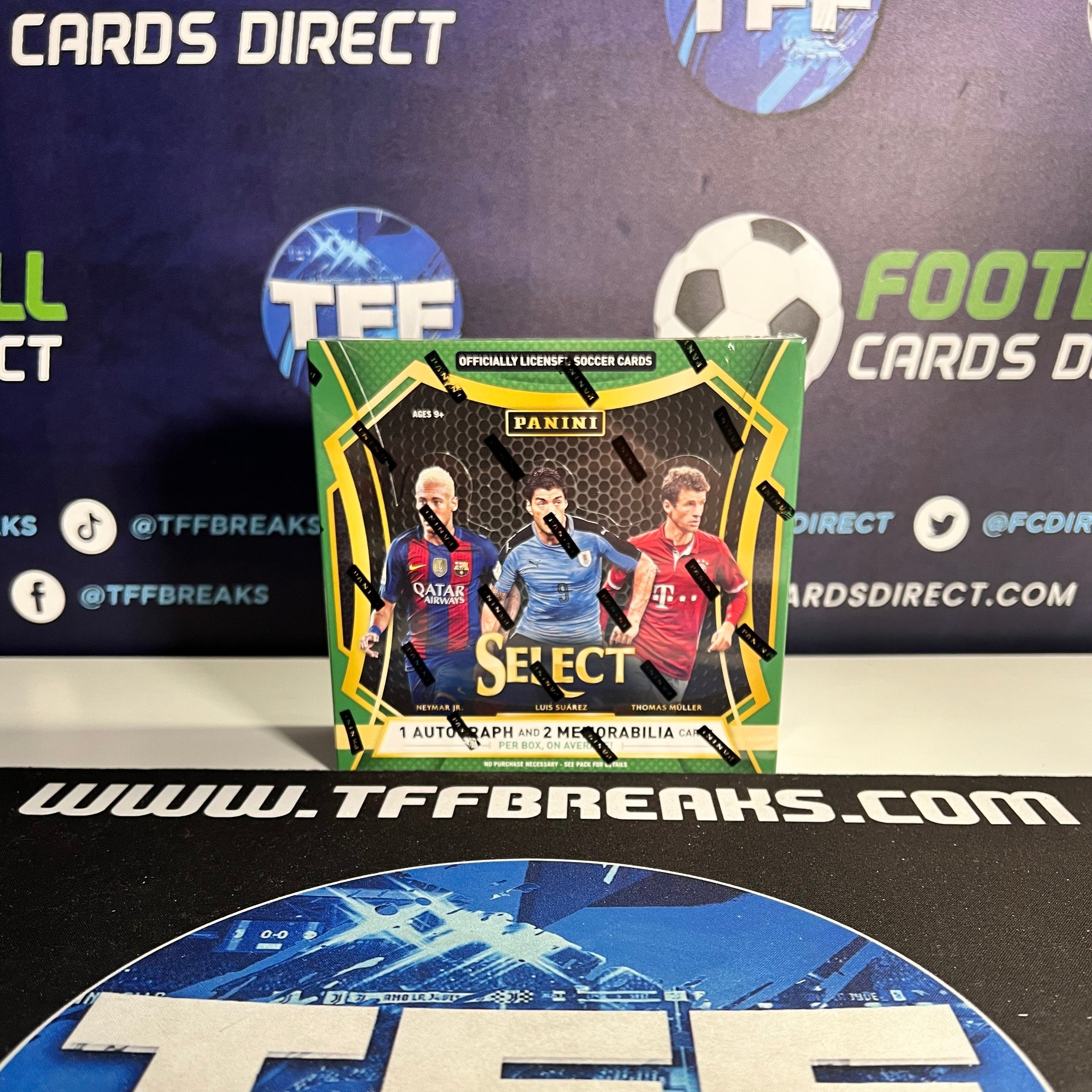 Panini Select Soccer 2016/17 Sealed Hobby Box